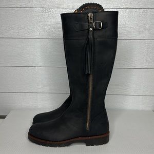 Penelope Chilvers Long Tassel Boot - Black NWOT